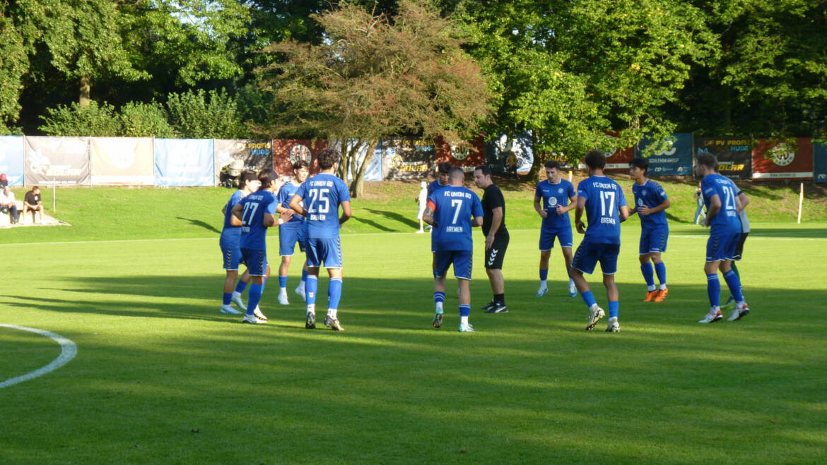 H1 steht im Achtelfinale   –  3:0 (2:0)- Erfolg  vs. TuRa Bremen